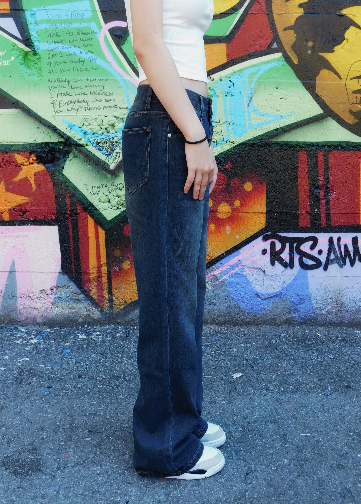 Blueberry Flared Jeans