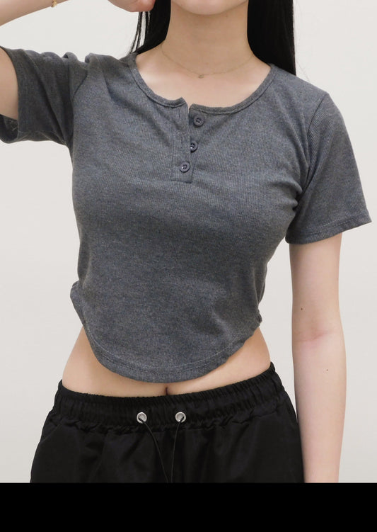 Earl Grey Cropped T-Shirt